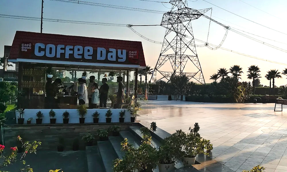 Cafe Coffee Day outlet at Ameda Resort Khatauli on Delhi Dehradun highway